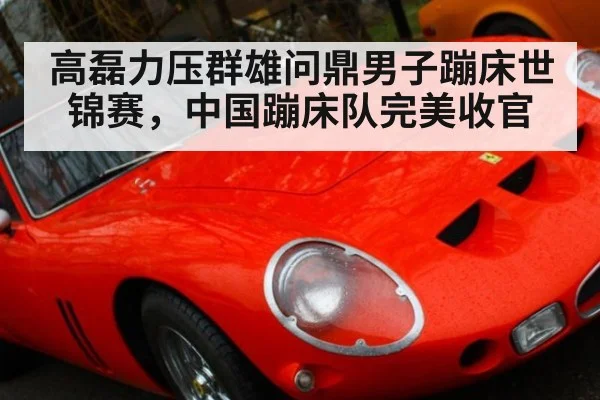 高磊力压群雄问鼎男子蹦床世锦赛，中国蹦床队完美收官
